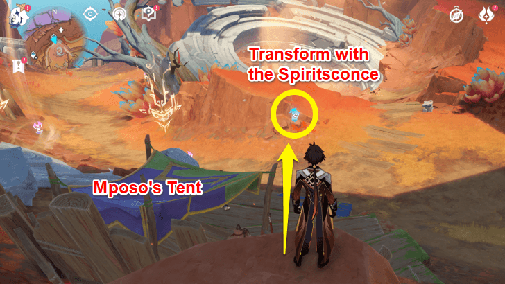 Genshin - Find a Way to Enter the Volcano 2