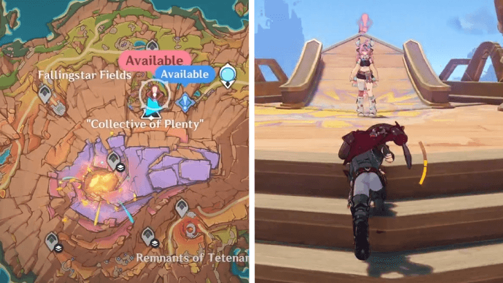 Genshin - Orchard Repose Quest Location