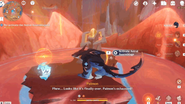 Re-activate the Astral Assemblage