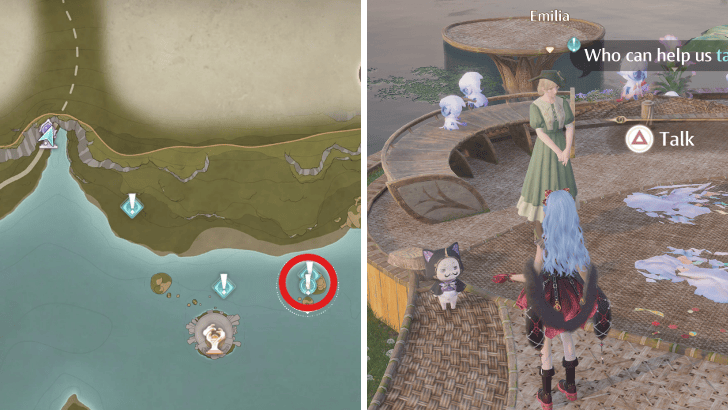 Infinity Nikki The Colorful "Blue" Quest Location