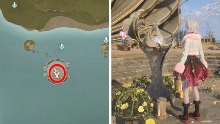Infinity Nikki - Dream or Illusion - Timeworn Pillar Location