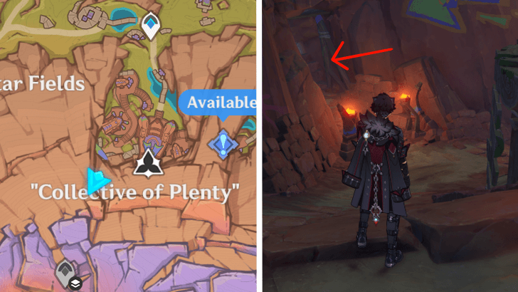 Genshin Impact Collective of Plenty Tribe Secret Trove Location
