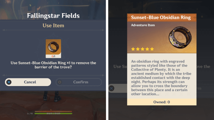 Genshin - Tribal Secret Trove Interaction