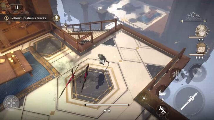 southeast of claw marks