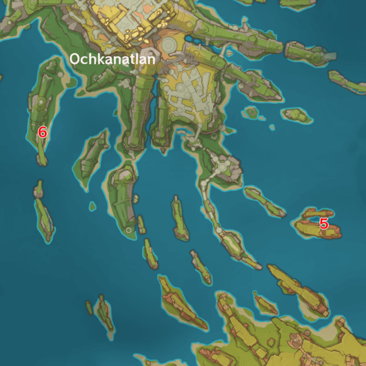 Genshin - 5.2 Ochkanatlan Shrine of Depths Location