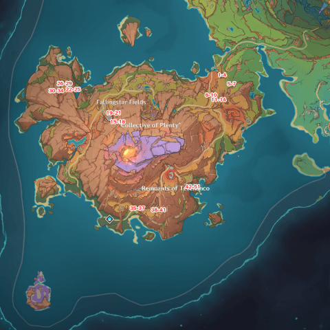 Genshin - Dracolite Map 5.5 Atocpan Surface