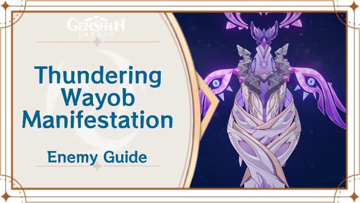 Genshin Impact - Thundering Wayob Manifestation