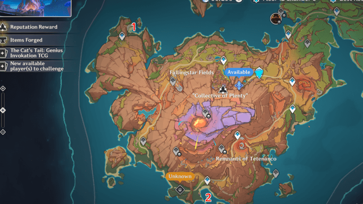 Genshin - Thundering Wayob Manifestation Locations