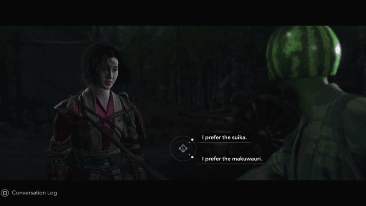 Choose between suika or makuwauri