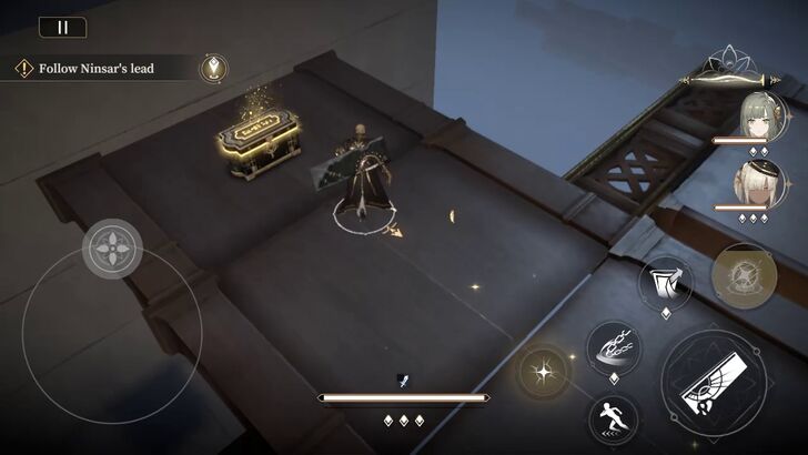 First treasure chest