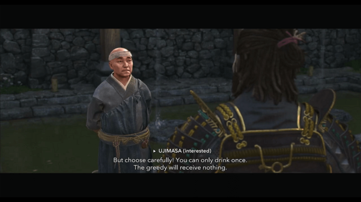 Ujimasa Says Choose Carefully