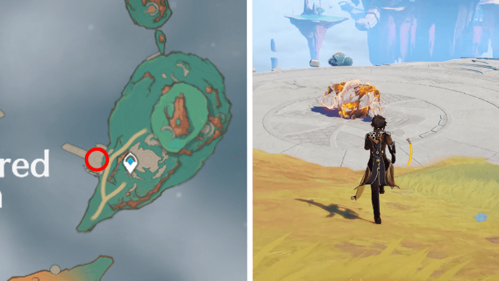 Genshin Impact - Infinitesimal Boss Location