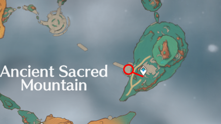 Genshin Impact - Infinitesimal Boss Location Map