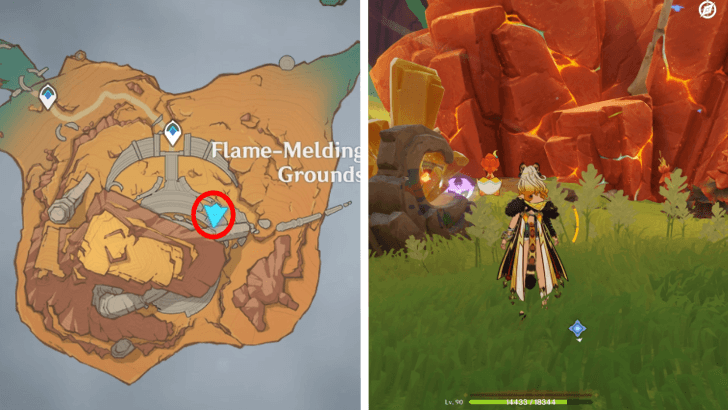 Genshin Impact - Ancient Sacred Mountain Puzzle 3 Location