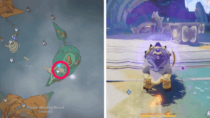 Ancient Sacred Mountain Puzzle 5 - East of Ancient Sacred Mountain