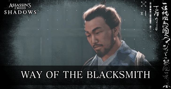 AC Shadows Way of the Blacksmith