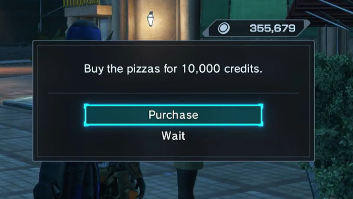Buy Pizza for 10,000 Credits