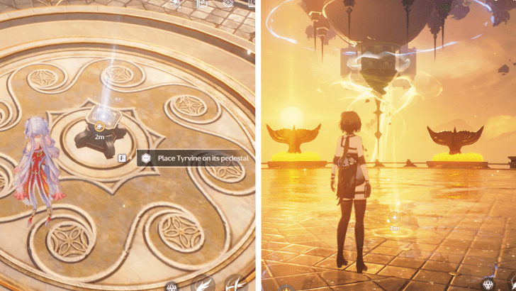 Place Tyrvine on the Pedestal