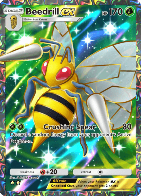 Pokemon TCG Pocket - A2b 079 Beedrill ex