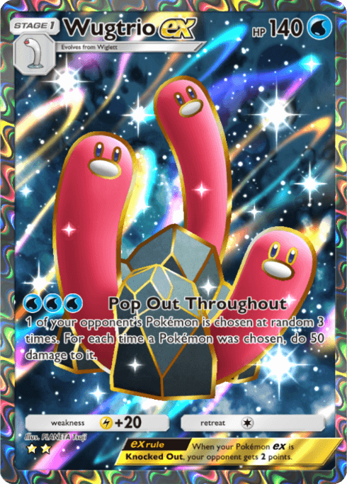 Pokemon TCG Pocket - A2b 081 Wugtrio ex