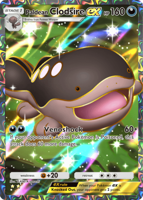Pokemon TCG Pocket - A2b 085 Paldean Clodsire ex