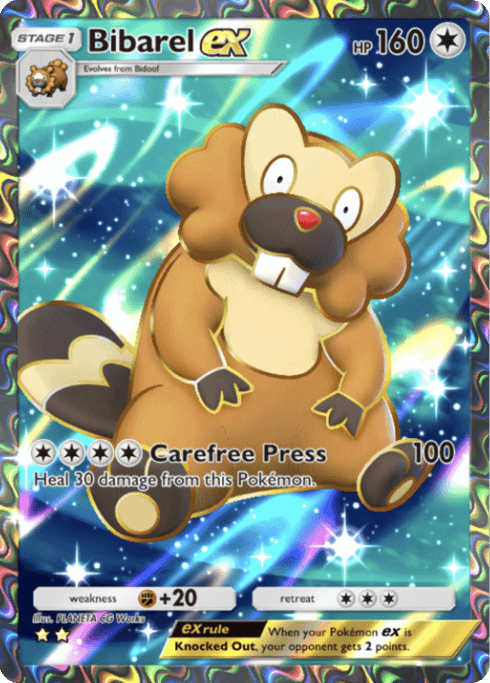 Pokemon TCG Pocket - A2b 087 Bibarel ex