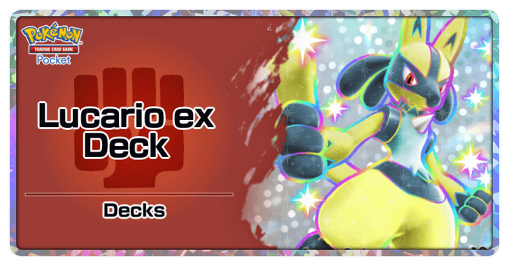 Lucario ex and Lucario Deck