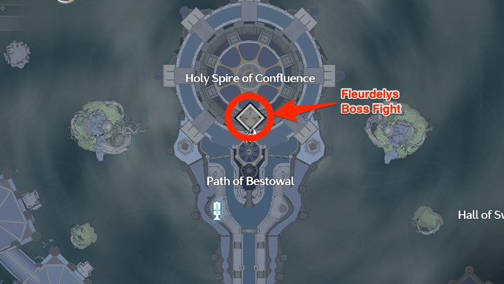 Fleurdelys Boss Fight Location