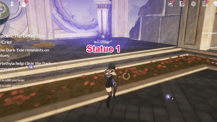 Solve the Puzzle of the Next Statue - Statue 1