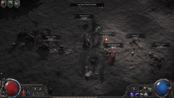 Raise Spectre Corpse List