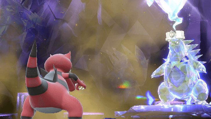 Pokemon SV - Tyranitar Tera Raid Event Sand Stream