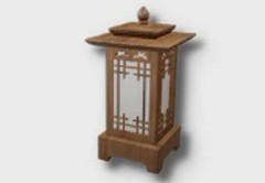 Traditional Square Lamp