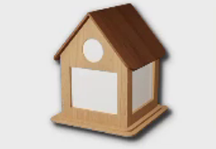 House-Shaped Table Lamp