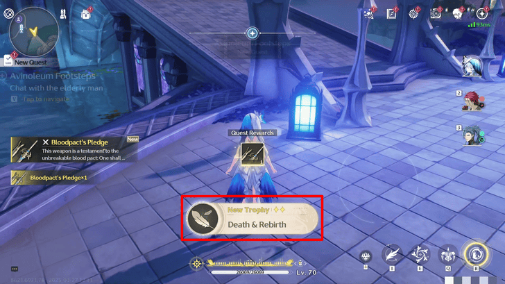 Wuthering Waves Death & Rebirth Trophy