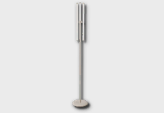Vertical Straight 3-Layer Floor Lamp