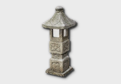 Large Stone Lamp