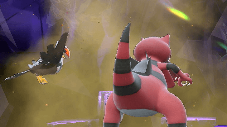 Pokemon SV - Tyranitar Tera Raid Event Intimidate