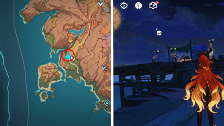 Genshin Impact - Hut of Plenty: Permanent Pick Location