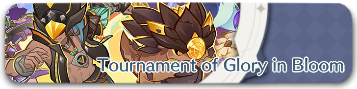 Tournament of Glory in Bloom Partial Banner