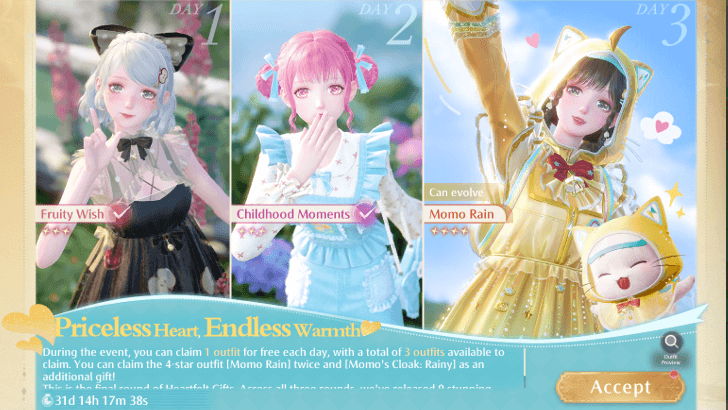 Infinity Nikki - Heartfelt Gifts Version 1.4