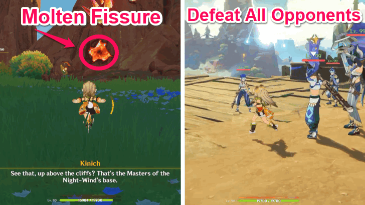 Attack the Masters of the Night-Wind