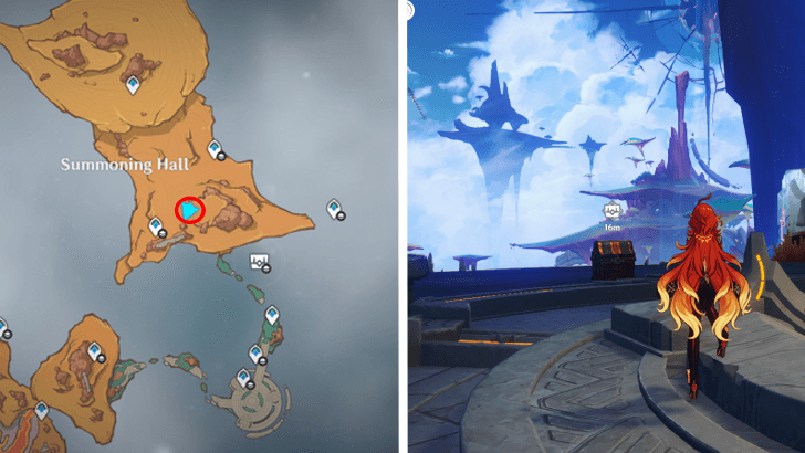 Genshin Impact - Grainfruit Puffer Location