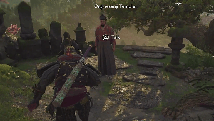 Talk to Gyoji to Get the Rewards