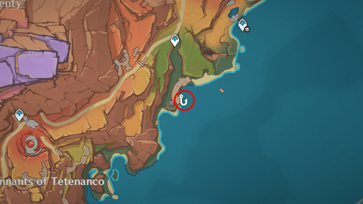 Genshin - Greenwave Sunfish Location 4