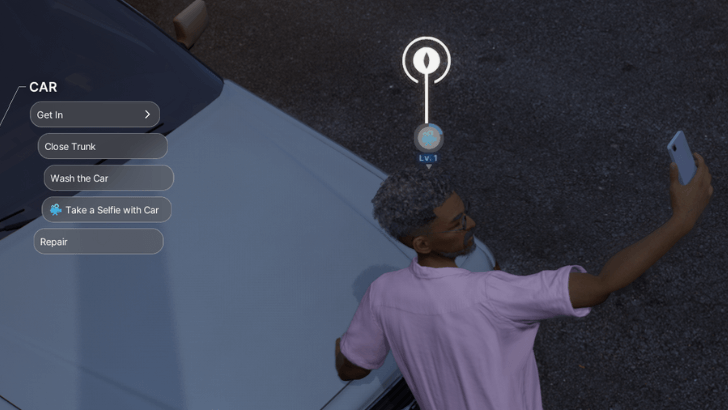 Take a Selfie With Car