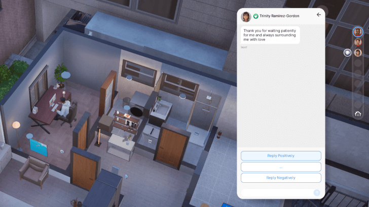 InZOI - Smartphone Messaging