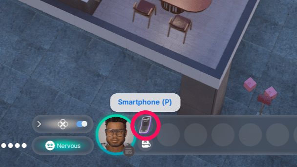 InZOI - Press P to Open Smartphone