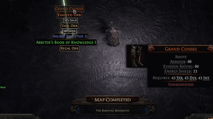 Path of Exile - Always Drops One Exclusive Unique Item
