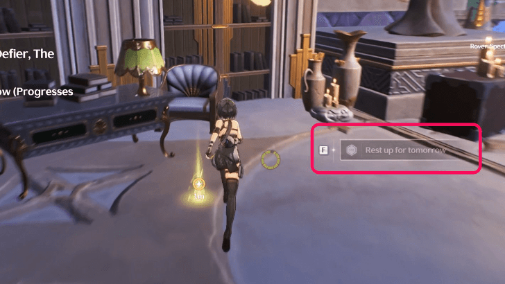 Spend the first night in Avinoleum