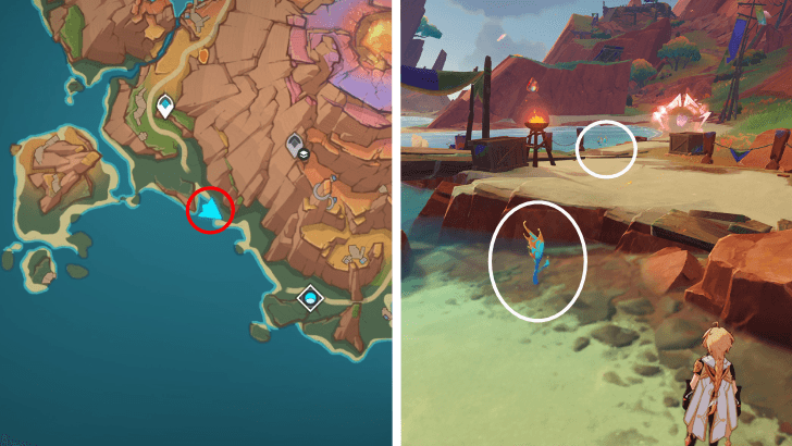 Genshin - Sprayfeather Gill 84-86